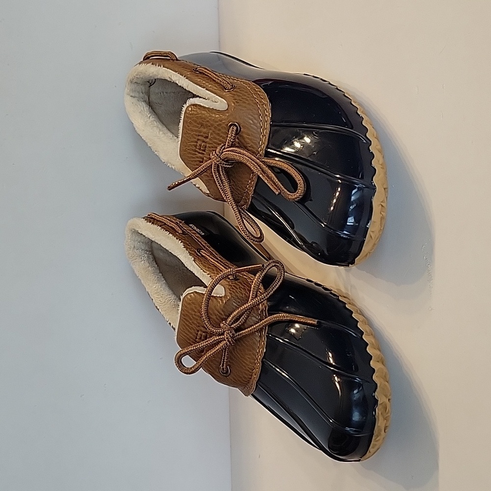 JBU waterproof bootie Woodberry Blue Fleece Lined Shoe by Jambu | 8.5